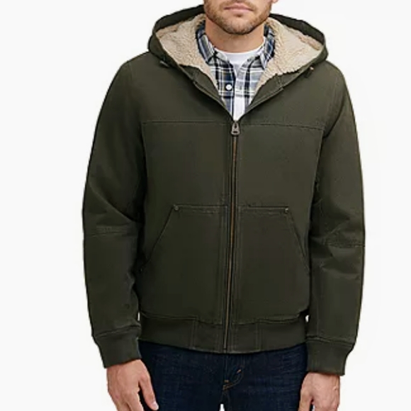 G.H. Bass Canvas hooded hard service jacket - Picture 2 of 11